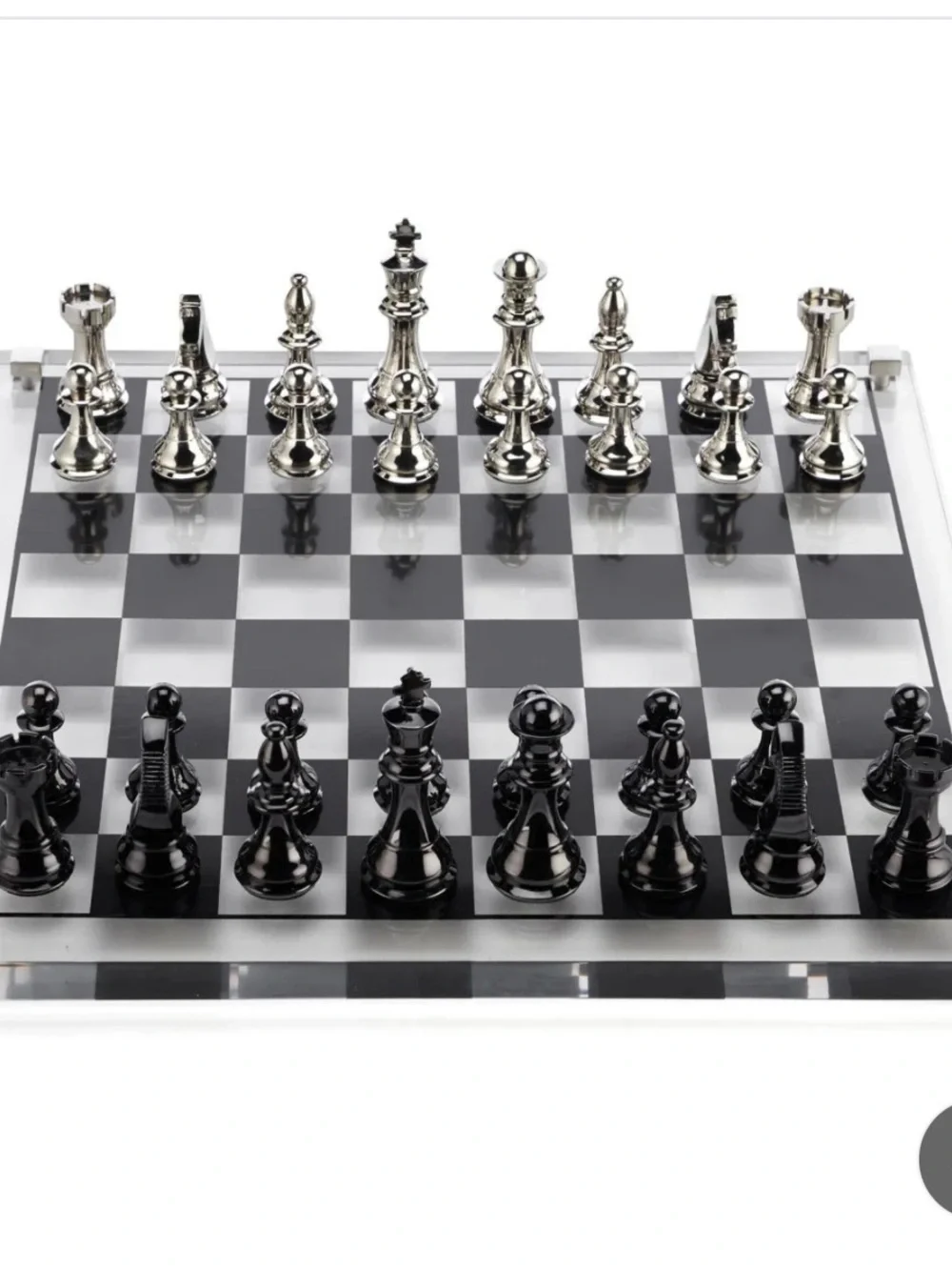 Z Gallerie Acrylic Chess